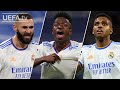 ⚪ BENZEMA, VINICIUS, RODRYGO | All REAL MADRID 2021/22 GOALS to reach the #UCL Final ⚽