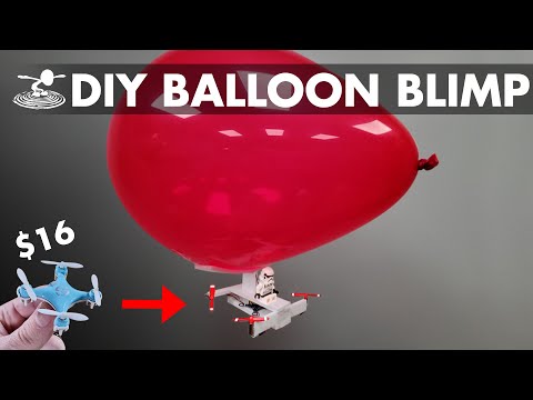 using-$16-micro-drone-to-make-a-controllable-balloon-blimp