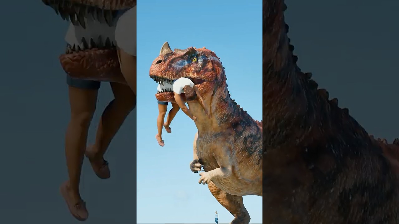 【美味しいね】肉食恐竜たちの人間捕食シーンまとめ/All carnivorous dinosaurs eat humans!