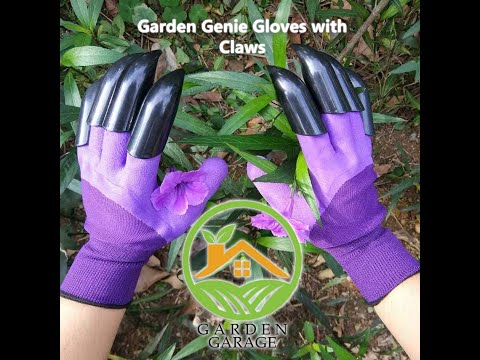 Garden Genie Gloves with Claws