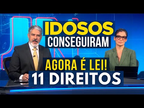 TEM MAIS DE 60 ANOS? ENTÃO TEM DIREITO A ESSES 11 BENEFÍCIOS! Estatuto do Idoso