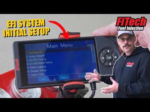 EFI Handheld Initial Setup | Fitech EFI Install