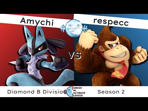SNUL S2W1 - Amychi (Lucario) Vs. respecc (Donkey Kong) [DiamondB]