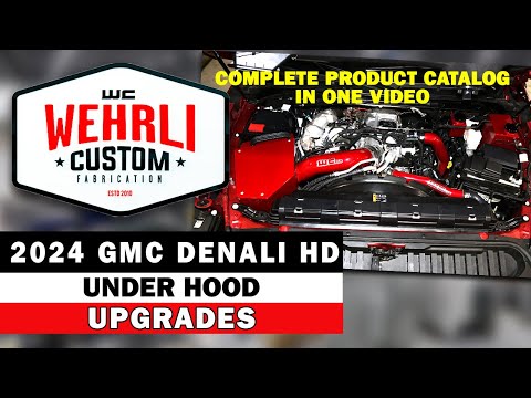 WCFAB 2024 GMC Denali HD Under Hood Upgrades