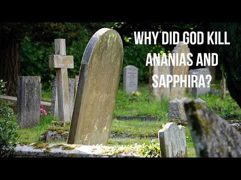 ¿Por qué Dios mató a Ananías y Safira en Hechos 5?