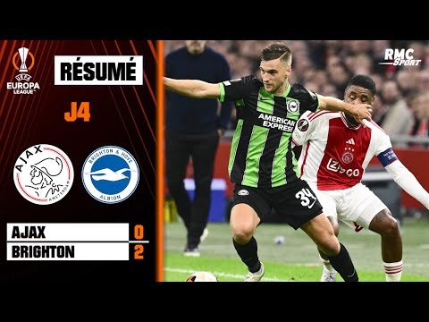 Résumé : Ajax 0-2 Brighton - Ligue Europa (4e journée)