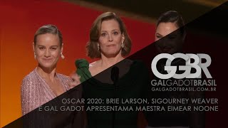 Oscar 2020: Gal Gadot, Brie Larson e Sigourney Weaver [HD] (Legendado)