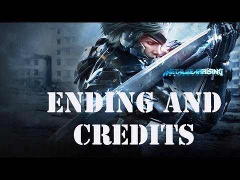 Metal Gear Rising Revengeance - Ending And Credits