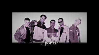 Backstreet Boys - Non Puoi Lasciarmi Così (Quit playing games Italian Version) (Subs en castellano)