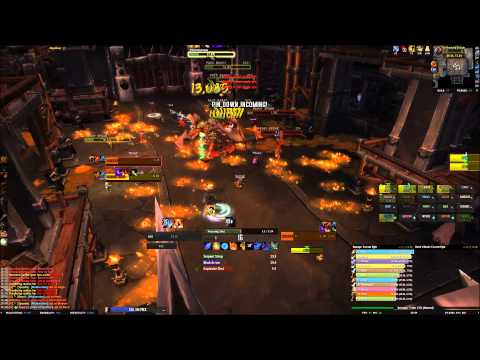 Halcyon vs. Beastlord Darmac - Blackrock Foundry Mythic (Survival PoV)