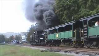 preview picture of video 'Cass Scenic Railroad - Fall Foliage'