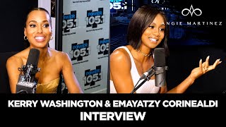 Kerry Washington & Emayatzy Corinealdi On 'Reasonable Doubt', Midterm Elections + More