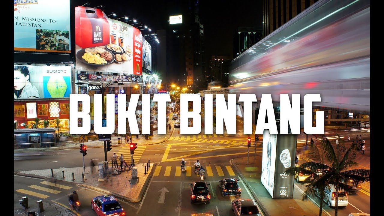 Experience captivating walkthrough of Bukit Bintang.