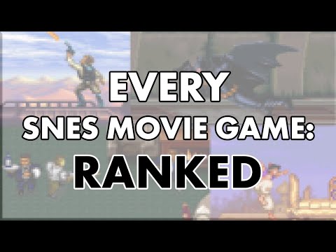 Ranked: Every SNES Game Based On A Movie