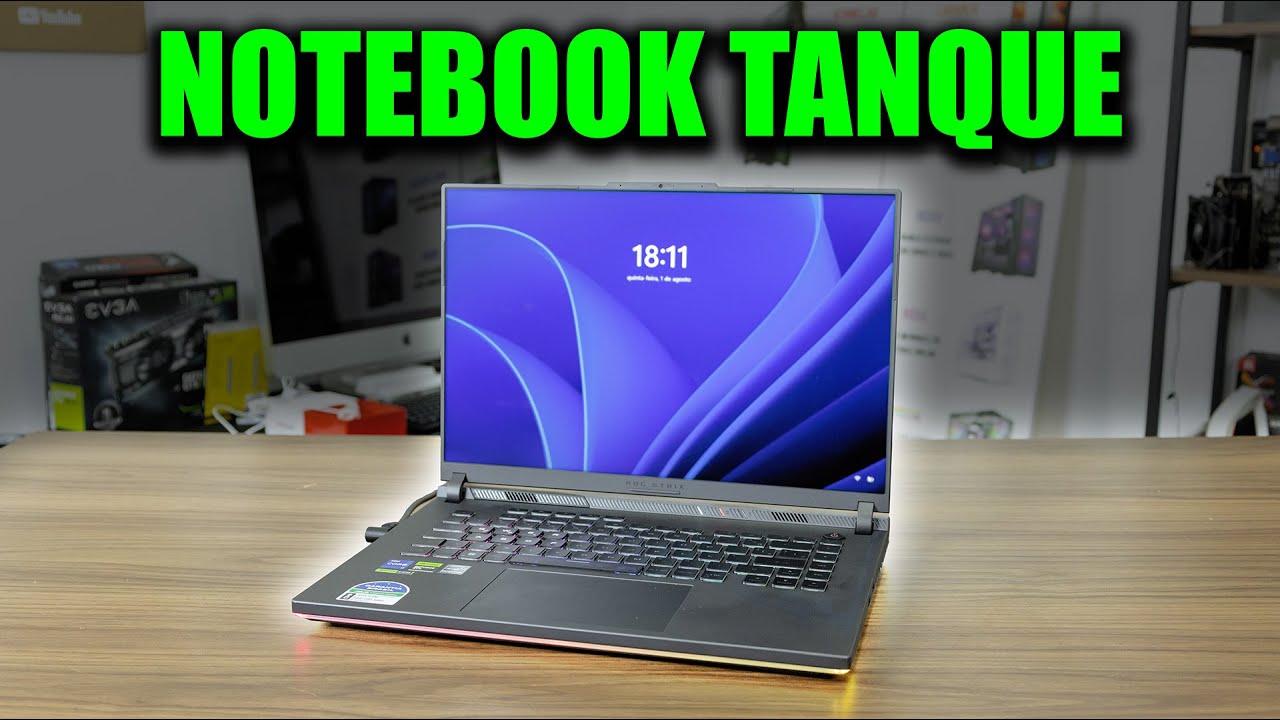ESSE É O NOVO ROG STRIX G16 2024, NOTEBOOK GAMER BOM PRA TUDO - ANÁLISE COMPLETA