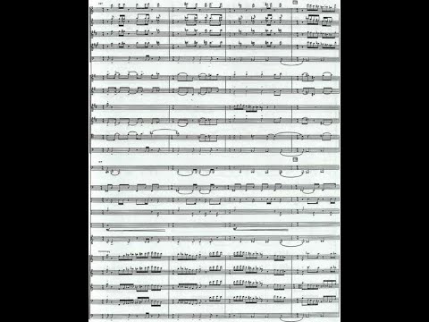 Lepo Sumera - Symphony No. 4 "Serena borealis" (Score Video)