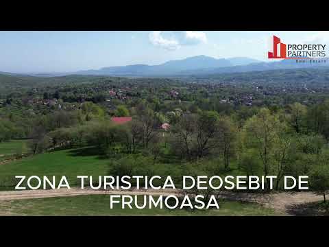 Terenuri Bran - Predelut  Priveliște către Bucegi și Postăvaru — Video