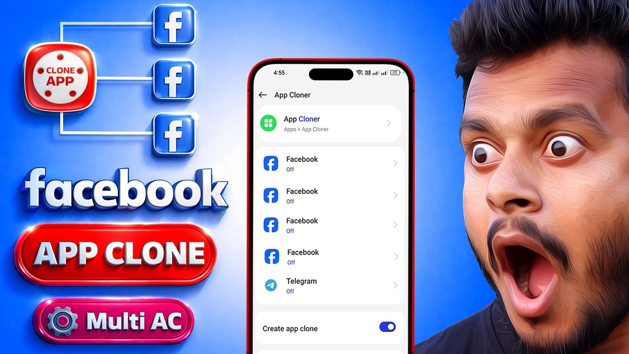 facebook Clone app Android | How to Clone facebook app on Android