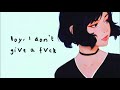 Nightcore → IDGAF (Lyrics) Nightcore → IDGAF (Lyrics)