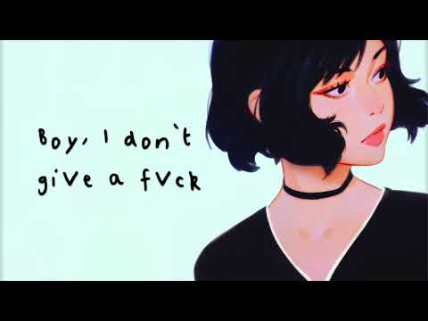 Nightcore → IDGAF (Lyrics)