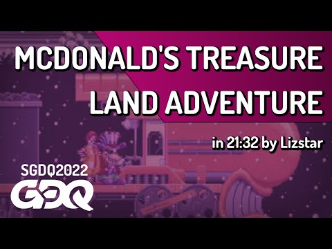 McDonald's Treasure Land Adventure by Lizstar in 21:32 - Summer Games Done Quick 2022