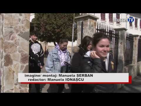 Jurnal MUSCEL TV 04.04.2022 Elevii din clasa a VIII-a au susținut simularea la limba română