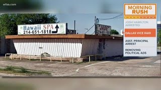 Dallas Vice Unit takes down alleged illicit massage business