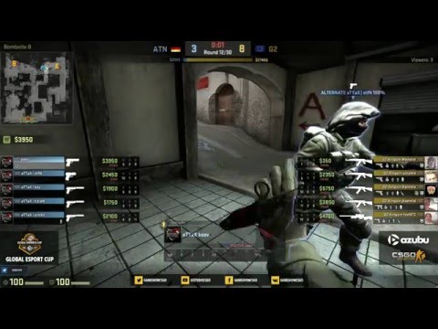 G2.Kinguin vs ALTERNATE aTTaX de_dust2 map2 Gameshow Global eSports Cup