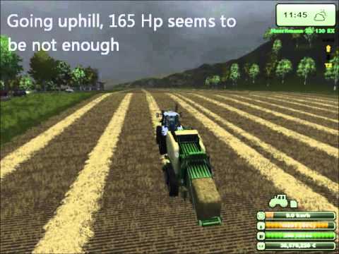 Farming Simulator 2013 - MoreRealistic mod - Square Balers