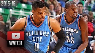 Kevin Durant - Oklahoma City Thunder - Russell Westbrook