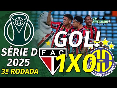 [Série D '25] 3ª Rodada | Ferroviário 1 X 0 Horizonte | GOL! | TV ARTILHEIRO