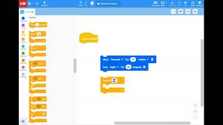 Programming simple Loops in VEX code V5 with the [Repeat] block