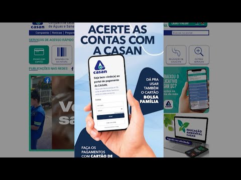 Casan lança sistema para facilitar pagamento de faturas