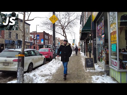 Montreal's Coolest Neighbourhood | Walking Le Plateau (Feb 2023)