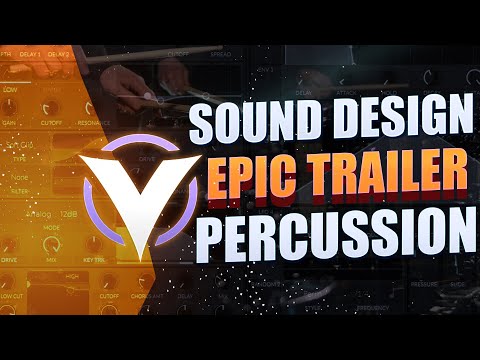 How To Sound Design Epic Trailer Percussion (using Vital)