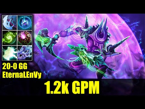 🔥 EZ 1.2k GPM - EternaLEnVy - Faceless Void - 20-0 GG - DOTA 2 Pro Game Highlights
