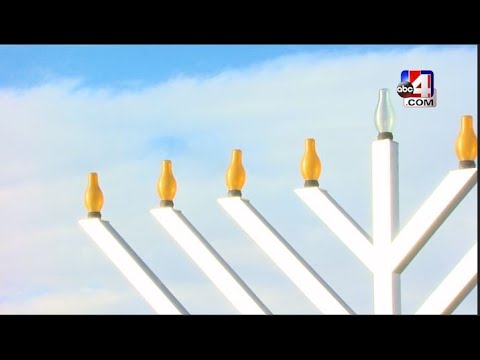 Celebrating Hanukkah in a Christian community