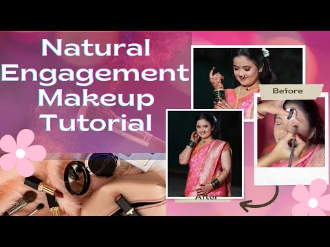 Maharashtrian Engagement #साखरपुडा look tutorial | Step by step makeup Tutorial | Vaishnavi Makeover