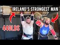 Pressing 440lbs Over Our Heads! ft.Ireland's Strongest Man