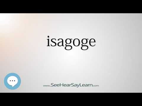 isagoge - Smart & Obscure English Words Defined 👁️🔊🗣🧠✅