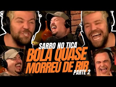 DESTRUÍRAM O PODCAST KKKKKKK - Sarro no Tica