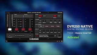 Video thumbnail for DVR250 Digital Vintage Reverb Native Plug-In - Sound Examples by TC Electronic