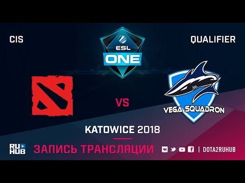 Mega-Lada vs Vega Squadron, ESL One Katowice CIS, game 1 [Maelstorm, GodHunt]