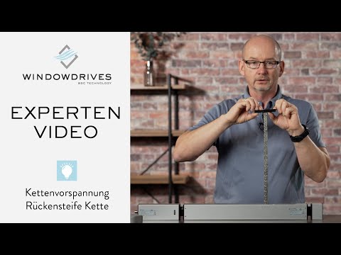 Kettenvorspannung - Rückensteife Kette beim Kettenantrieb