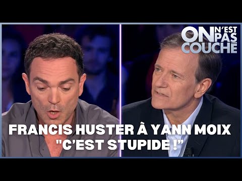 Vif échange entre Yann Moix et Francis Huster - On n'est pas couché 9 septembre 2017 #ONPC