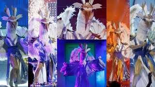 Crane All Performances &amp; Reveal (4th Place) | Masked Singer Season 14 