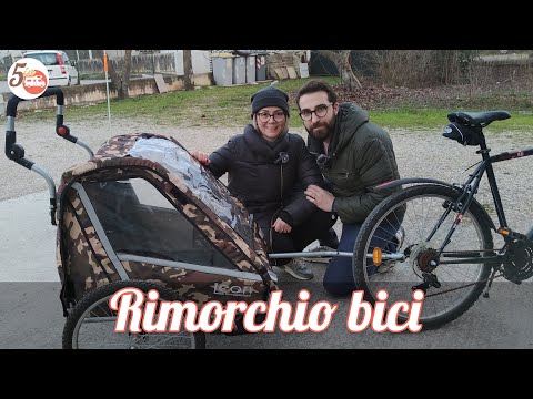 RIMORCHIO BICI per 2 BAMBINI e OGGETTI 🚲👦🏻👧🏻 (Episodio 30)