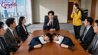 2 Filhos de Entregadora Pobre Dormem na Sala do CEO—Mas Ele Descobre: São Seus Filhos! Muda Destino!