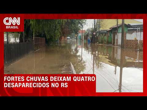 Clima extremo: fortes chuvas deixam quatro desaparecidos no RS | CNN 360º