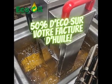 Video Systme de filtration des huiles de friture Eco Oil F35